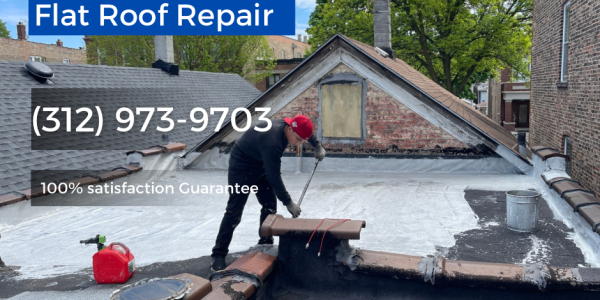 Flat Roofing Repair near Chicago IL